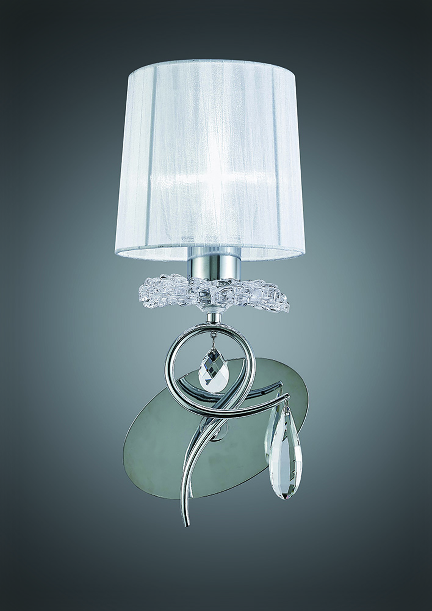 M5277  Louise Crystal Wall Lamp 1 Light